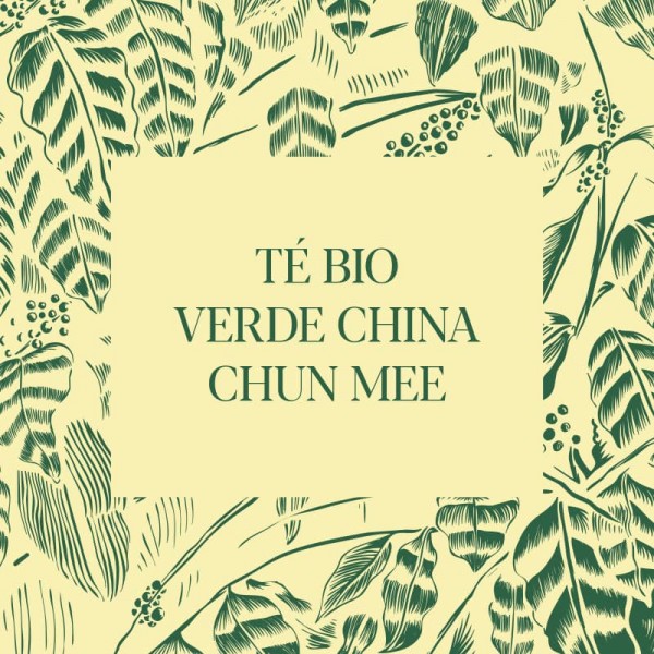 Té Bio verde China Chun Mee